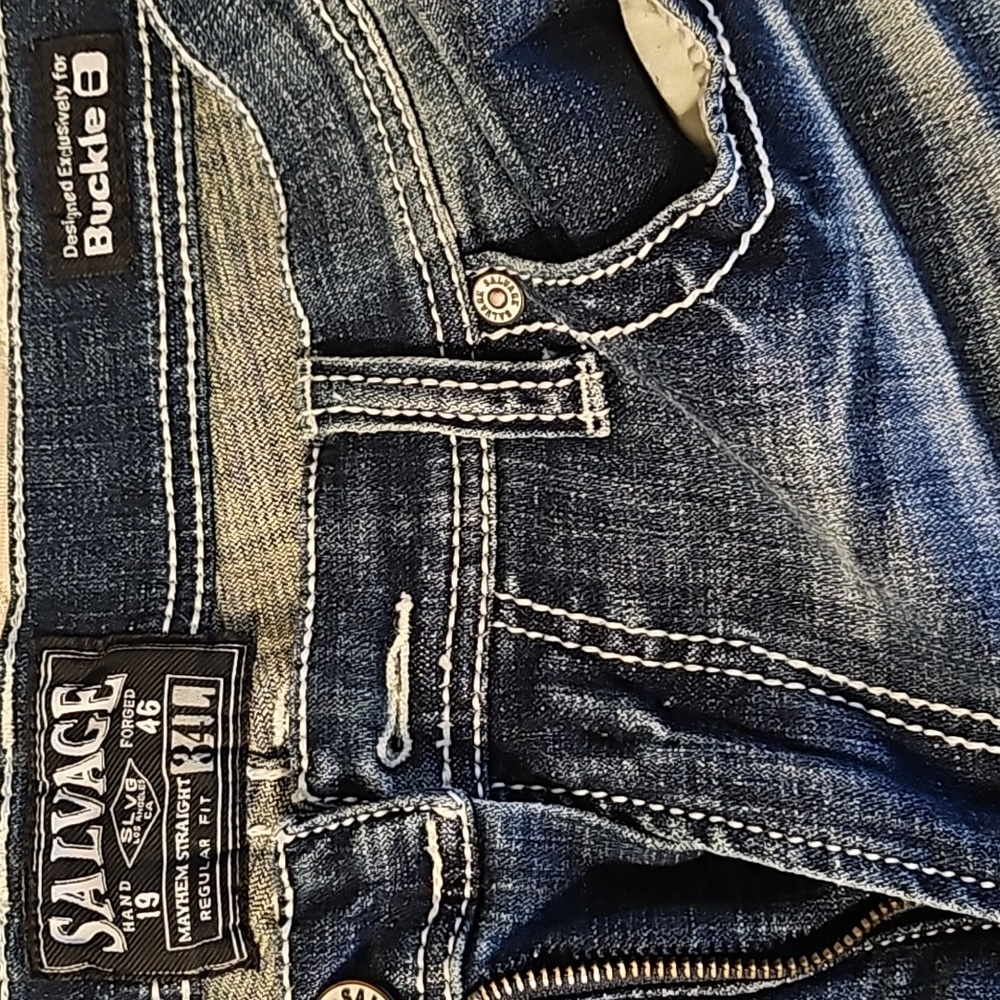 Salvage jeans by Buckle. Size 34L
